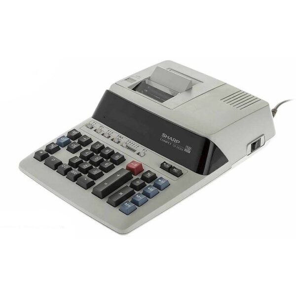 ماشین حساب رومیزی مدل CS-2635A محصول شرکت شارپ با کیفیت ساخت بالا عرضه می شود. دارای ظاهری زیبا بوده و در ابعاد 230.5x306x75 با وزن 2 کیلوگرم است .