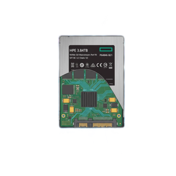 HPE 3.84TB NVMe Gen4 RI SFF BC U.3